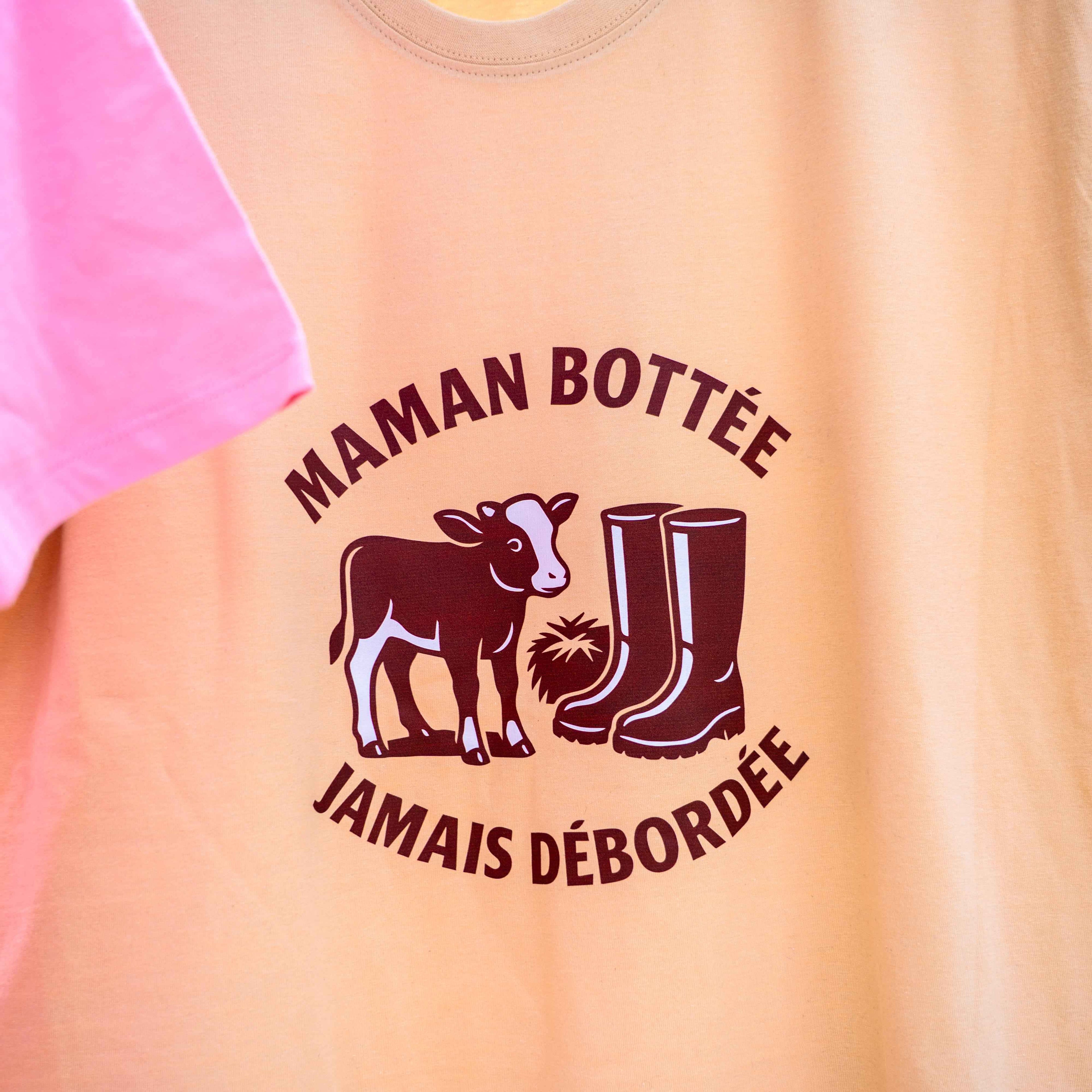 T-shirt " Maman Botée, Jamais débordée "