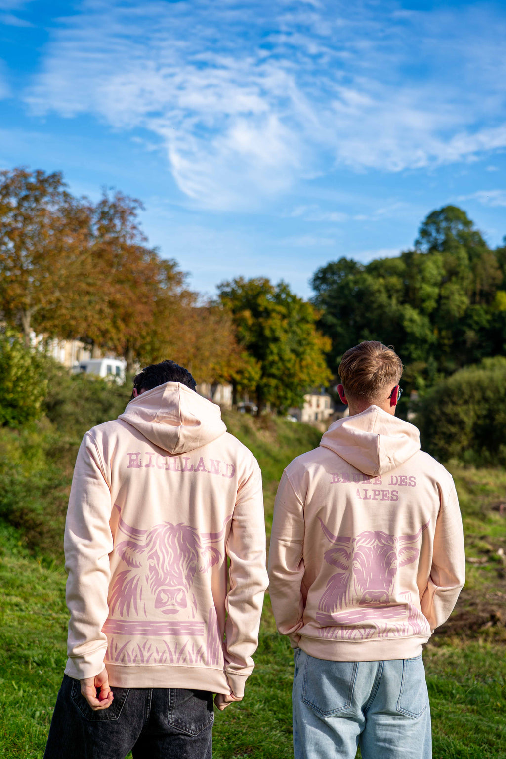 Sweat ~ Vache crème - COQ AGRI