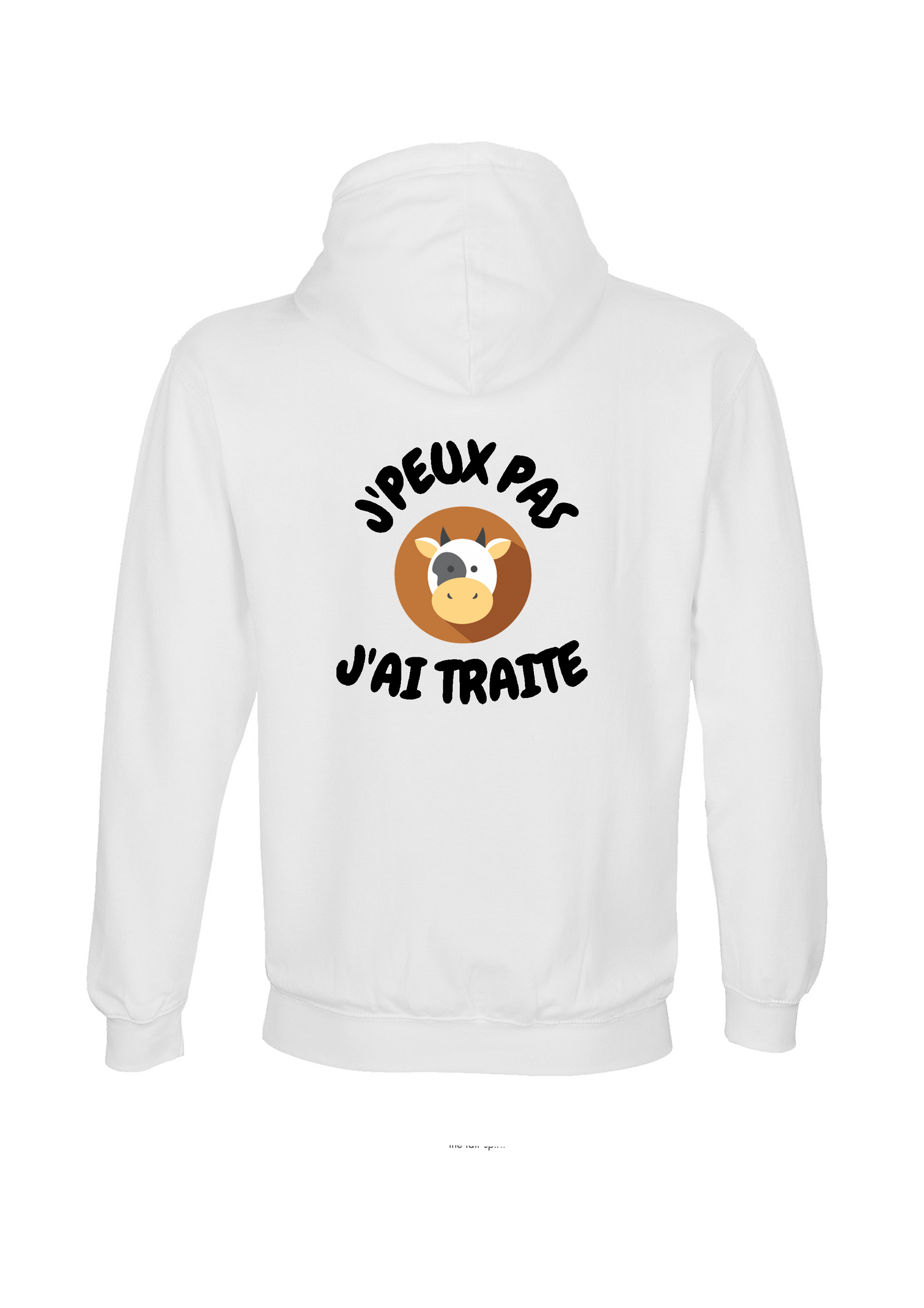 Sweat "J'peux pas j'ai traite"