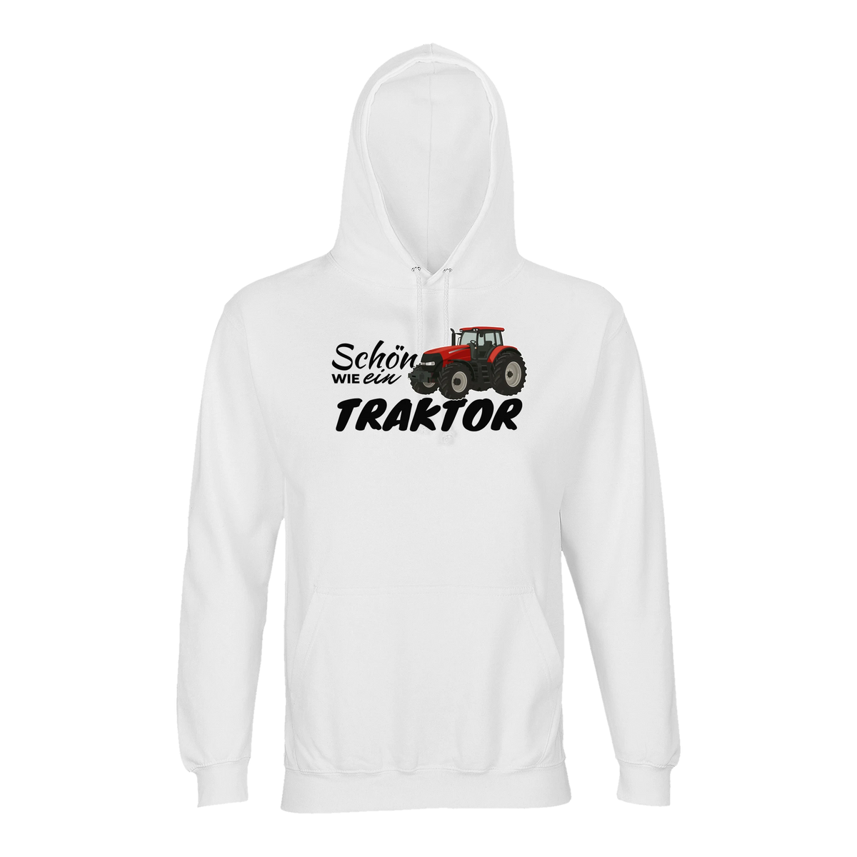 Traktor Hoodie Damen Schön wie ein Traktor Case IH Weiß