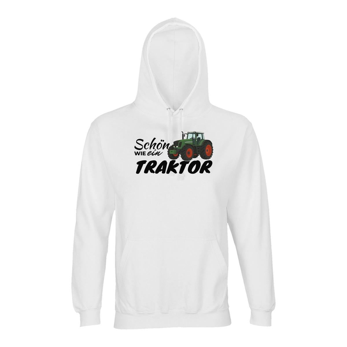 Traktor Hoodie Damen Schön wie ein Traktor Fendt Weiß