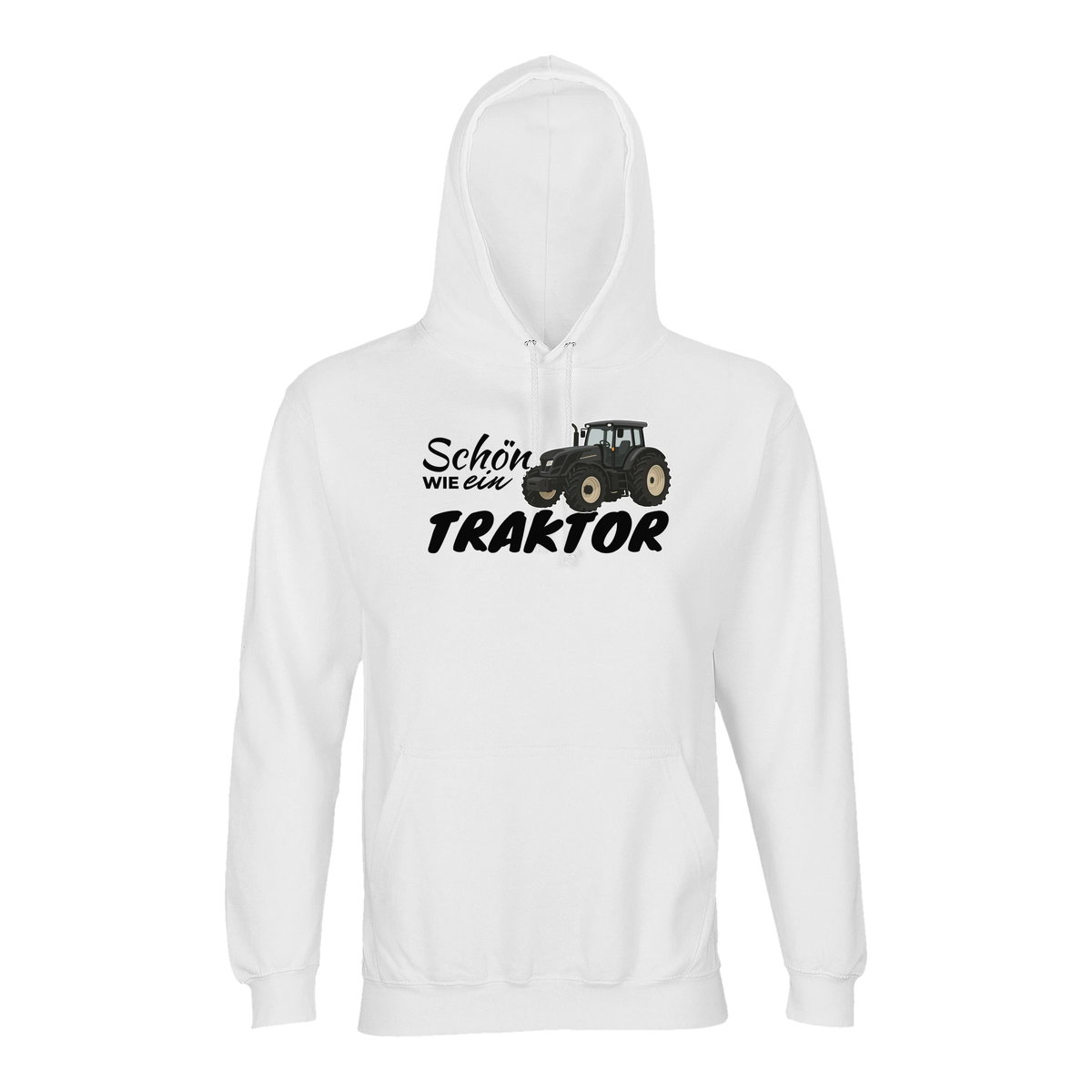 Traktor Hoodie Damen Schön wie ein Traktor Valtra Weiß