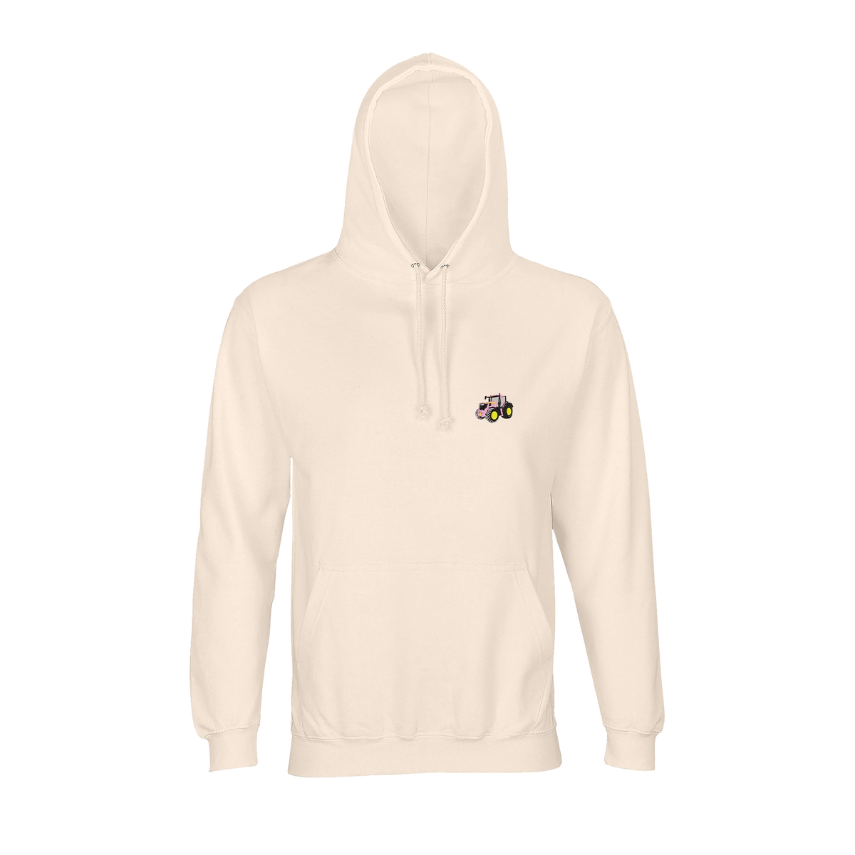 Sweat à capuche - John Deere 6R250 Rose
