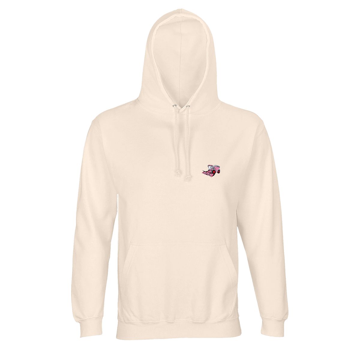 Sweat à capuche - Claas Jaguar 960 Rose