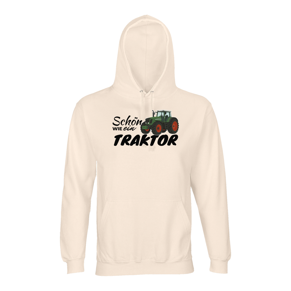 Traktor Hoodie Damen Schön wie ein Traktor Fendt Creme