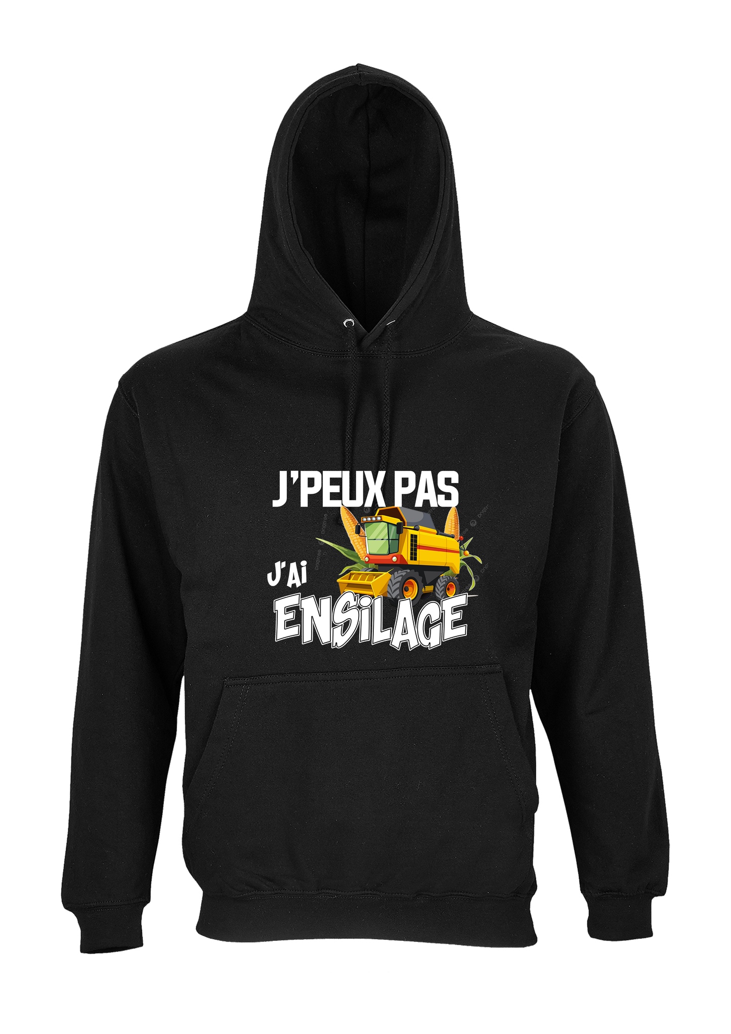 Sweat "J'peux pas j'ai ensilage"