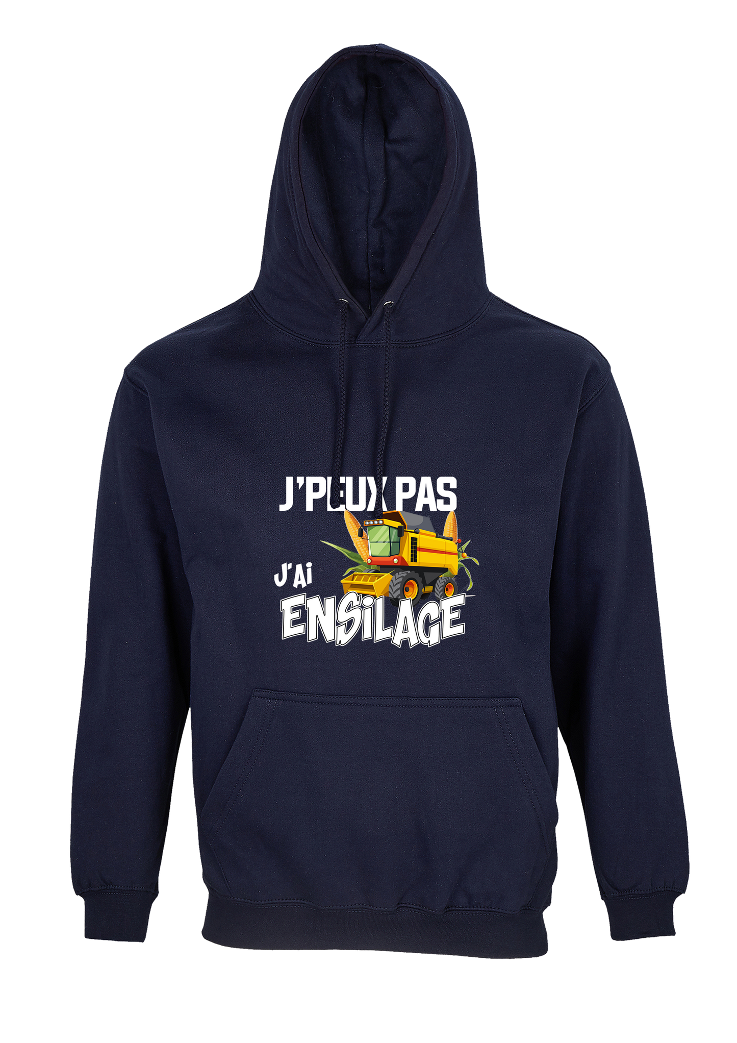 Sweat "J'peux pas j'ai ensilage"