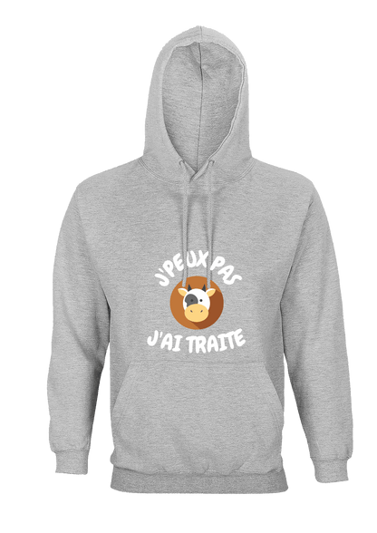 „Ich kann nicht, ich wurde gemolken“-Sweatshirt