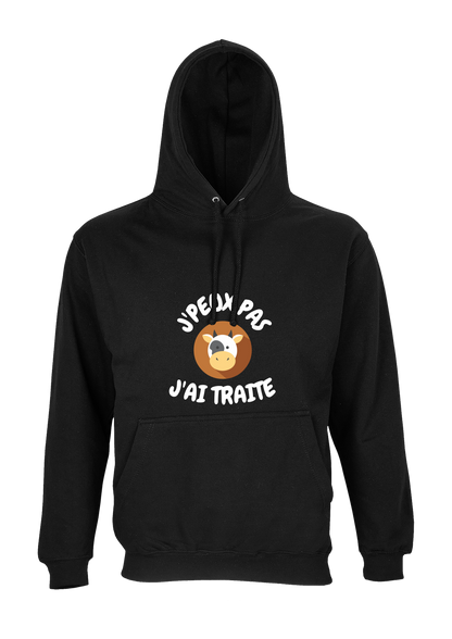 „Ich kann nicht, ich wurde gemolken“-Sweatshirt