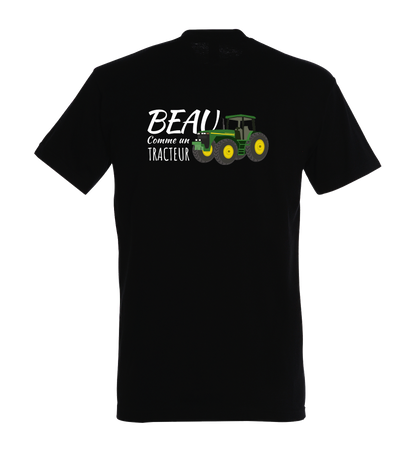 T-Shirt „Schön wie ein Traktor“.