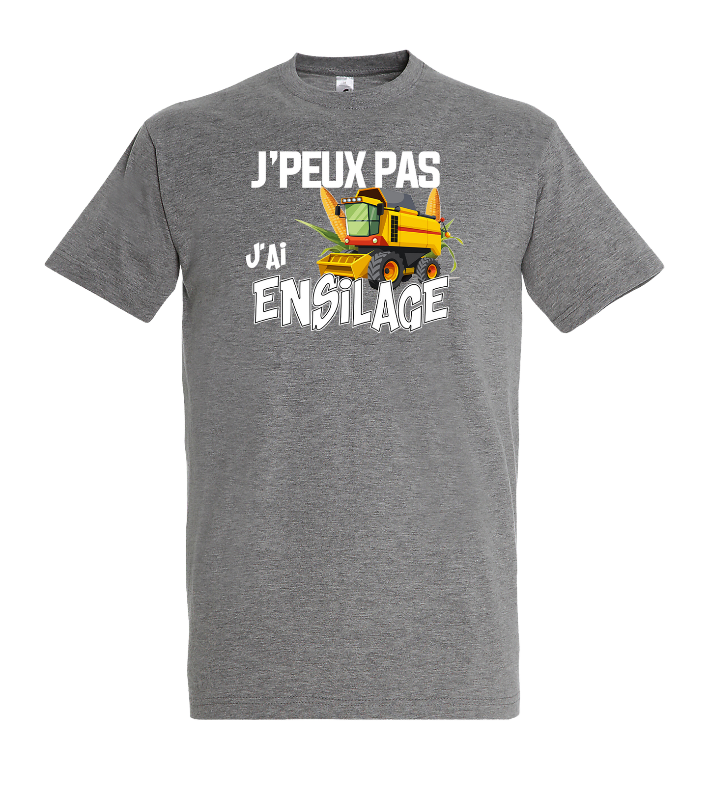 T-shirt "J'peux pas j'ai ensilage"