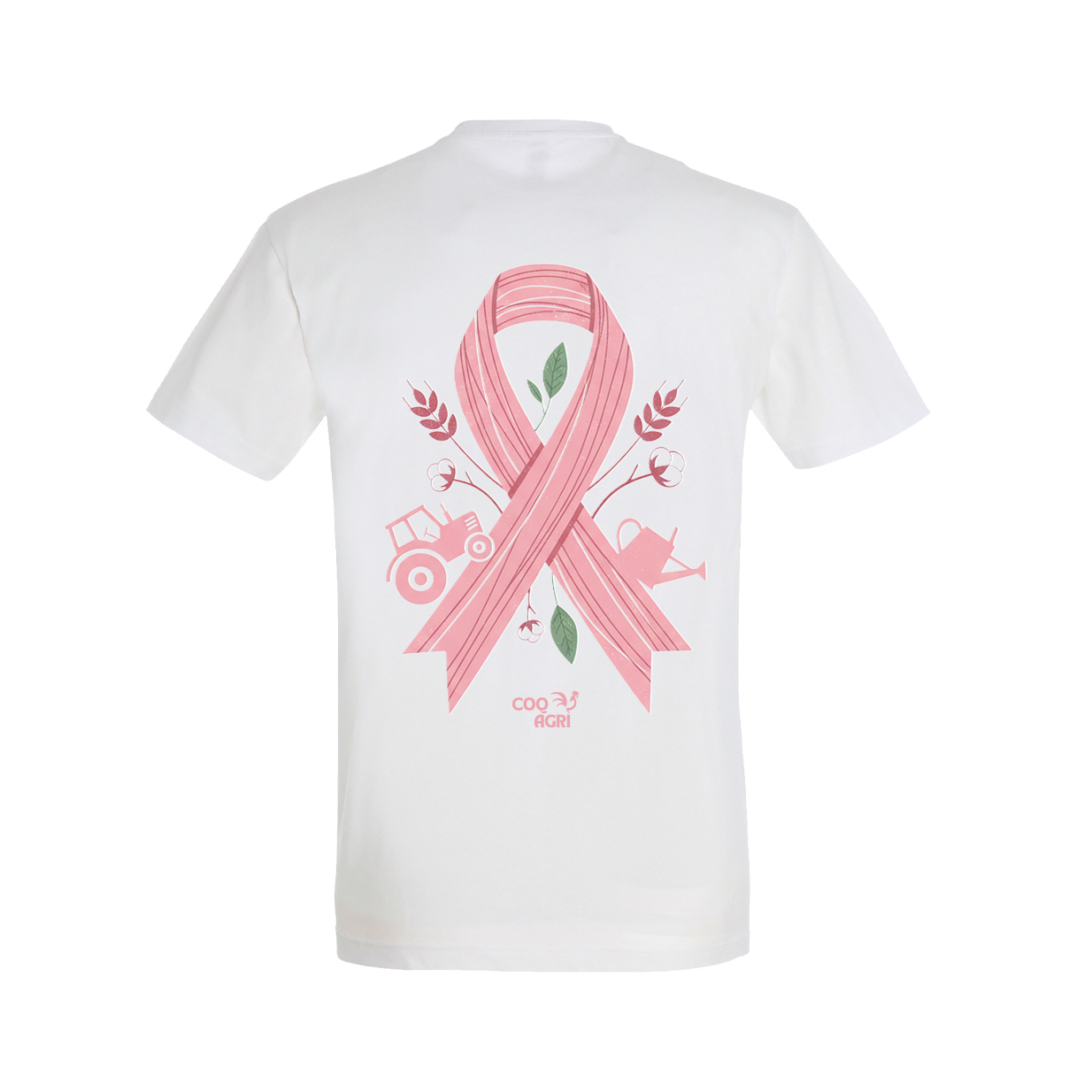 T-shirt Coq'tobre Rose