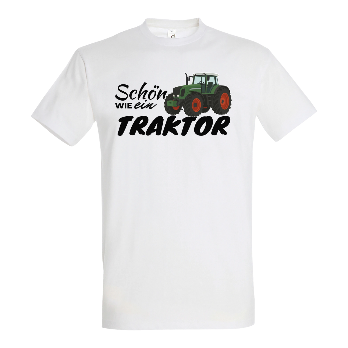 Traktor T-Shirt Damen Schön wie ein Traktor Fendt Weiß