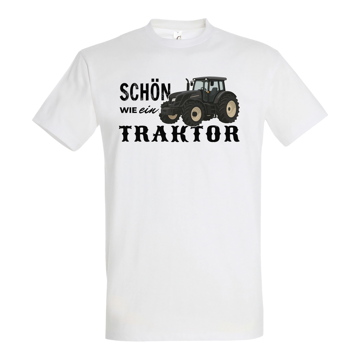 Traktor T-Shirt Herren Schön wie ein Traktor Valtra Weiß