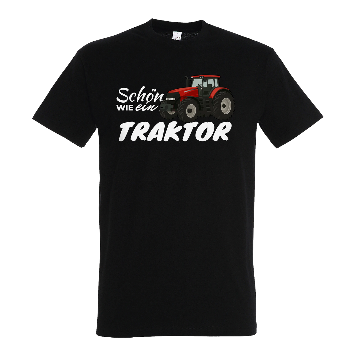 Traktor T-Shirt Damen Schön wie ein Traktor Case IH Schwarz