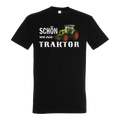 Traktor T-Shirt Herren Schön wie ein Traktor Claas Schwarz