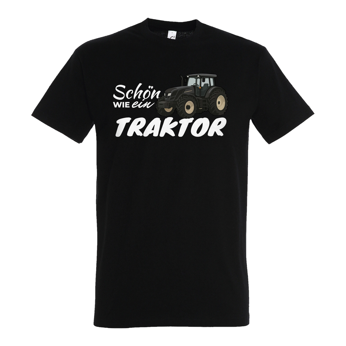 Traktor T-Shirt Damen Schön wie ein Traktor Valtra Schwarz