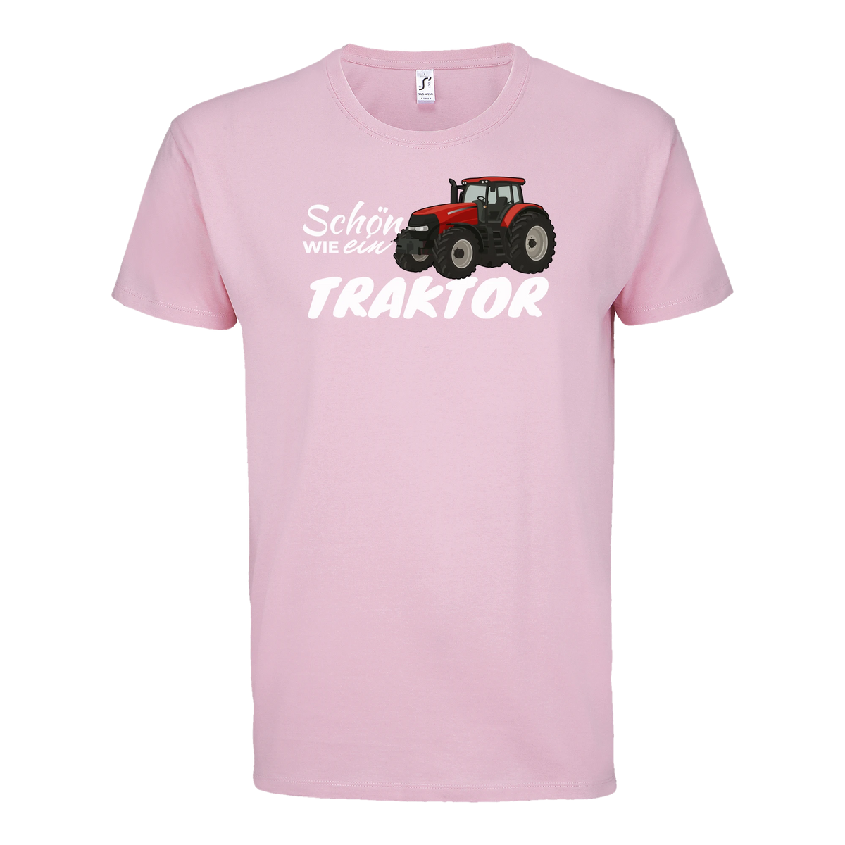 Traktor T-Shirt Damen Schön wie ein Traktor Case IH Rosa