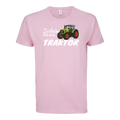 Traktor T-Shirt Damen Schön wie ein Traktor Claas Rosa