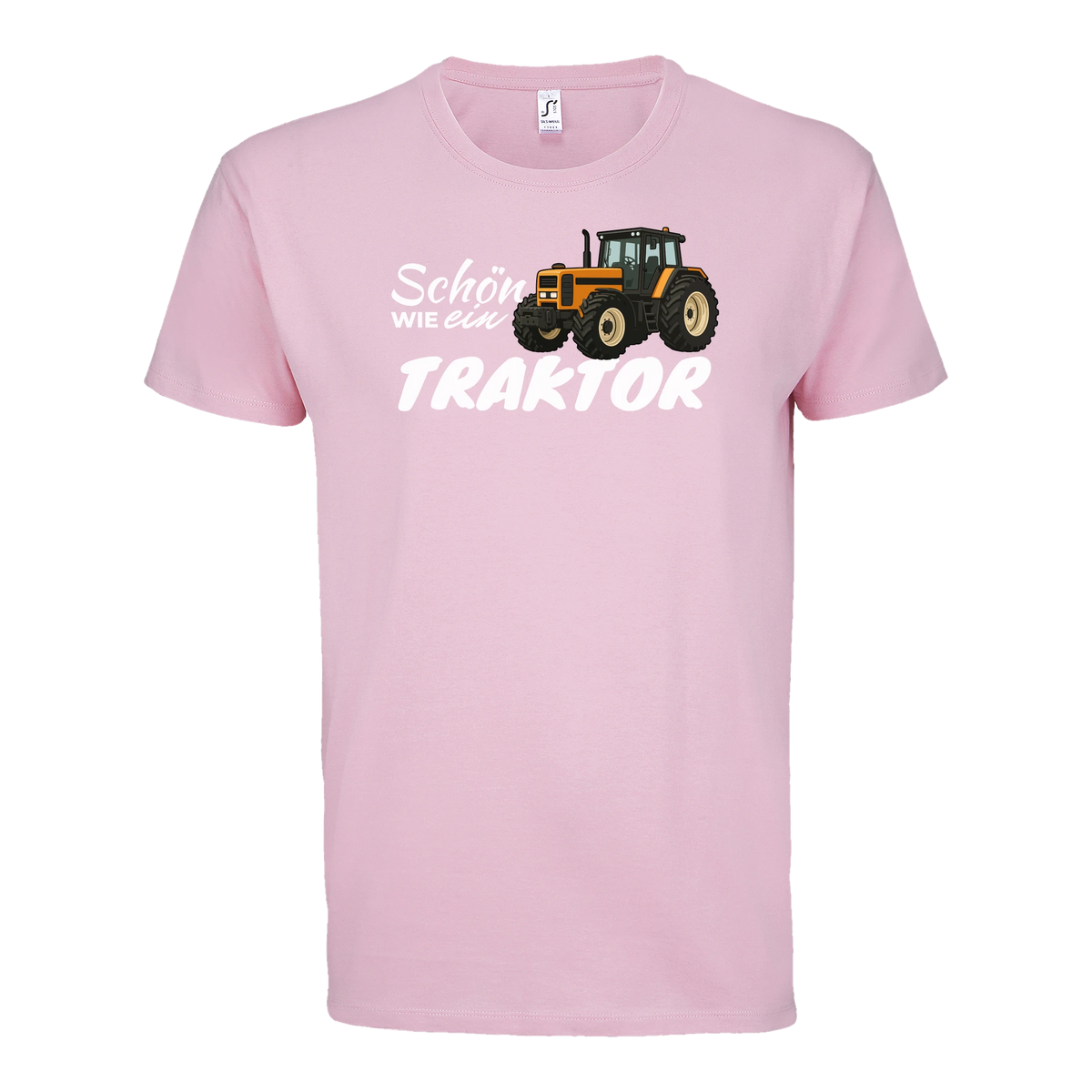 Traktor T-Shirt Damen Schön wie ein Traktor Renault Rosa