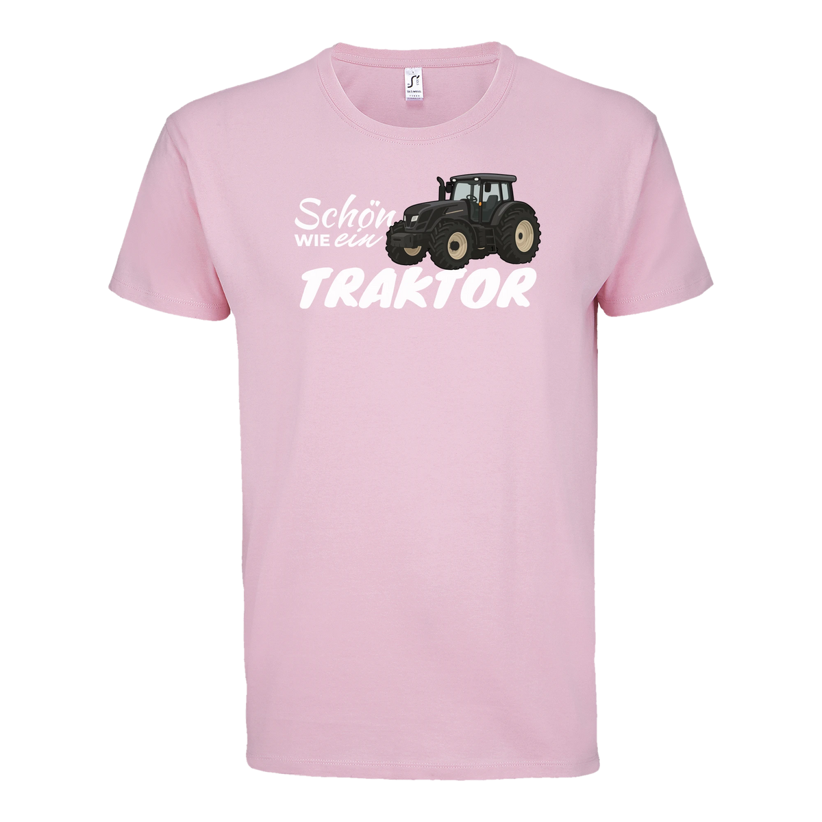 Traktor T-Shirt Damen Schön wie ein Traktor Valtra Rosa