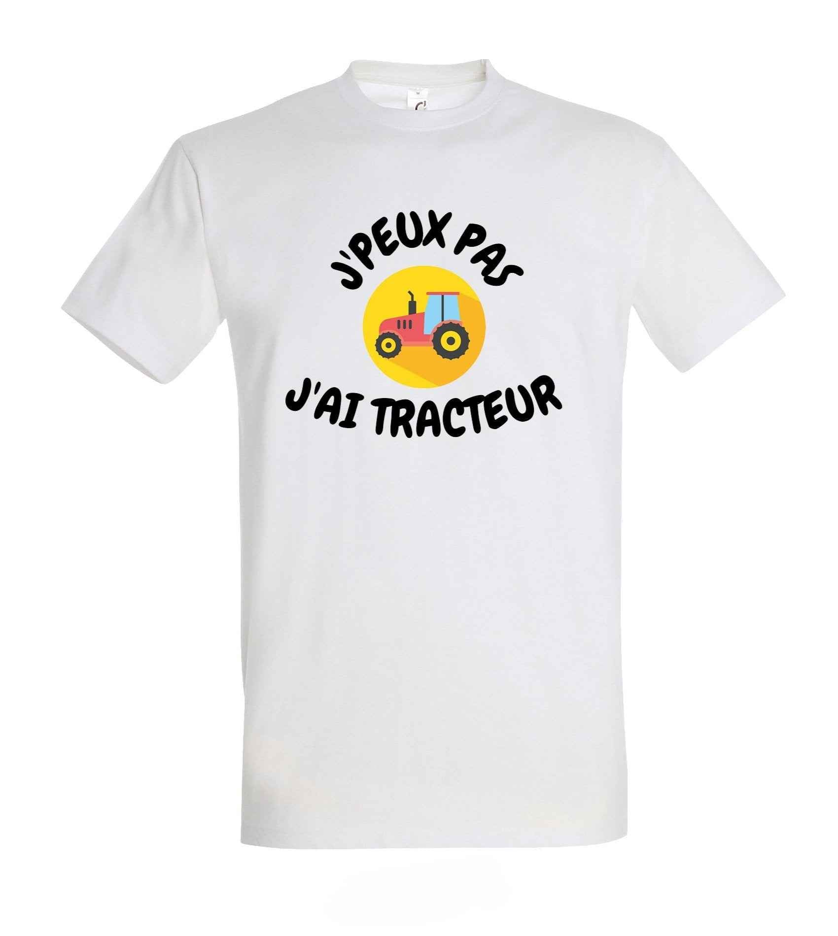 T-shirt J'Peux pas j'ai tracteur