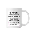 Mug "Maman géniale - Super Agricultrice" - COQ AGRI