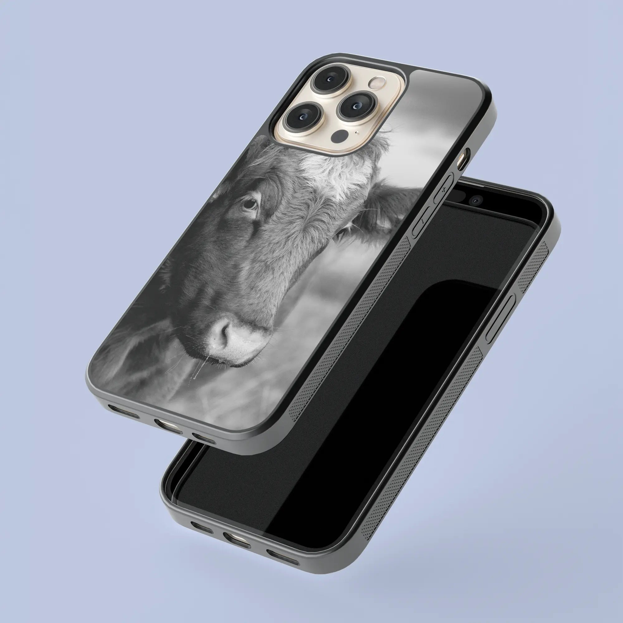Coque - Vache Noir & Blanc