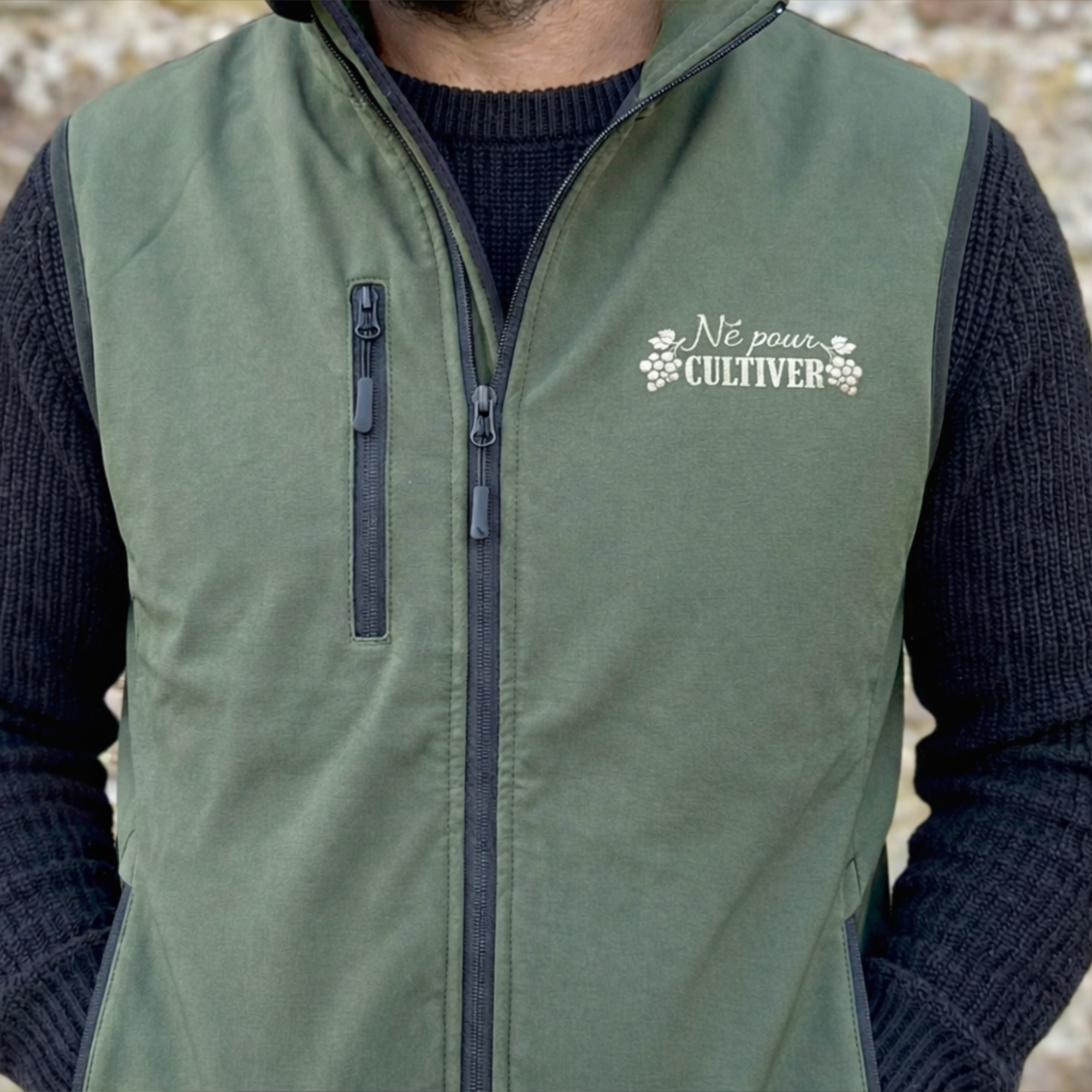 Veste Sans Manches - Né Pour Cultiver