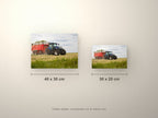 Poster métallique Wypix — formats 40x30 et 30x20 cm comparés