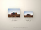Poster métallique Wypix — formats 40x30 et 30x20 cm comparés