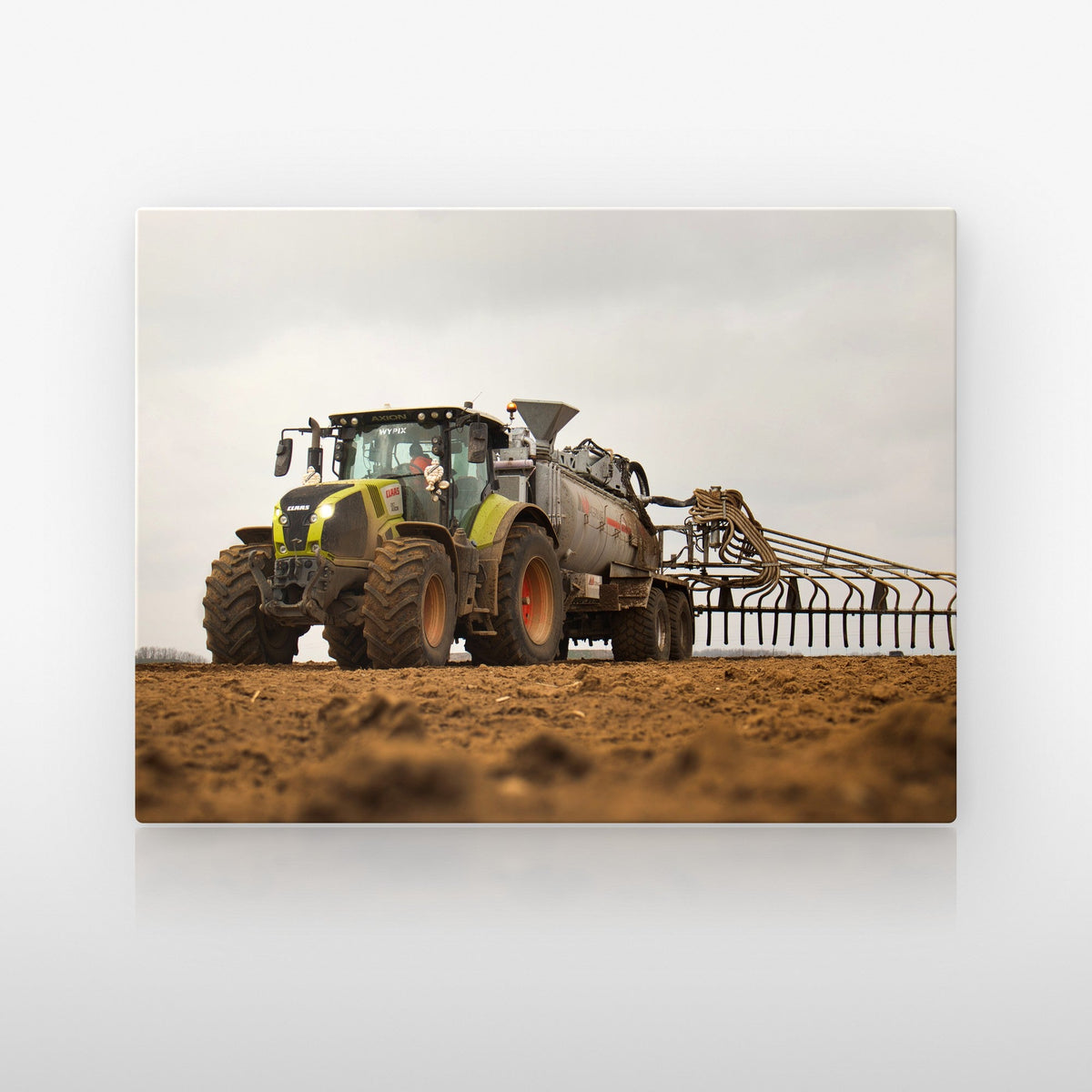 Poster métallique Wypix — plaque sur fond neutre
