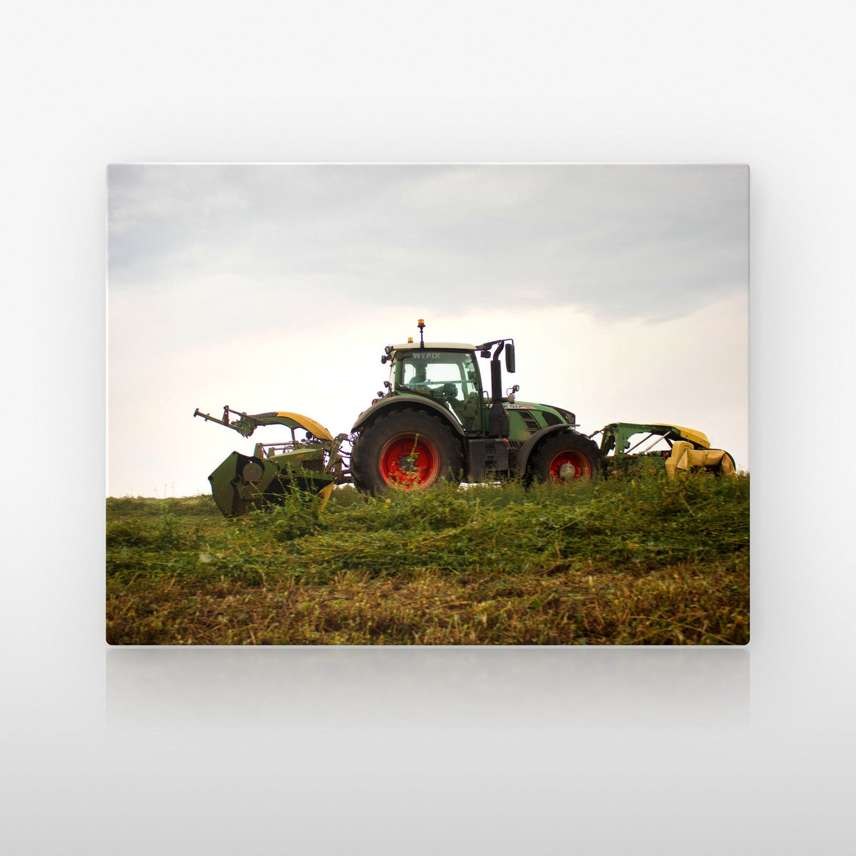 Poster métallique Wypix — plaque sur fond neutre