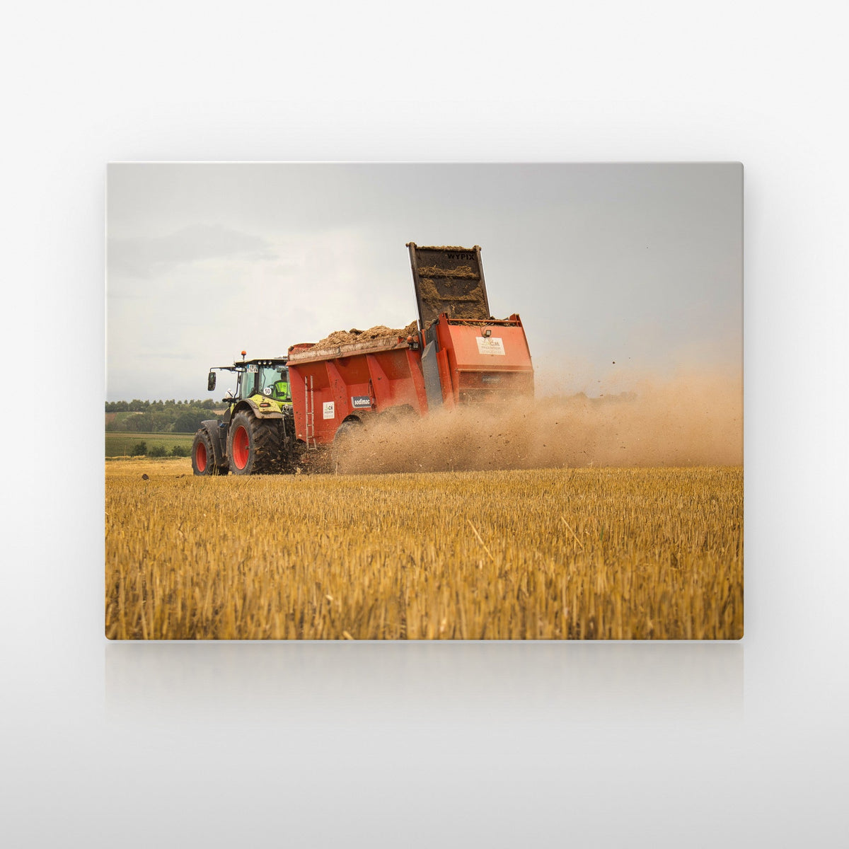 Poster métallique Wypix — plaque sur fond neutre