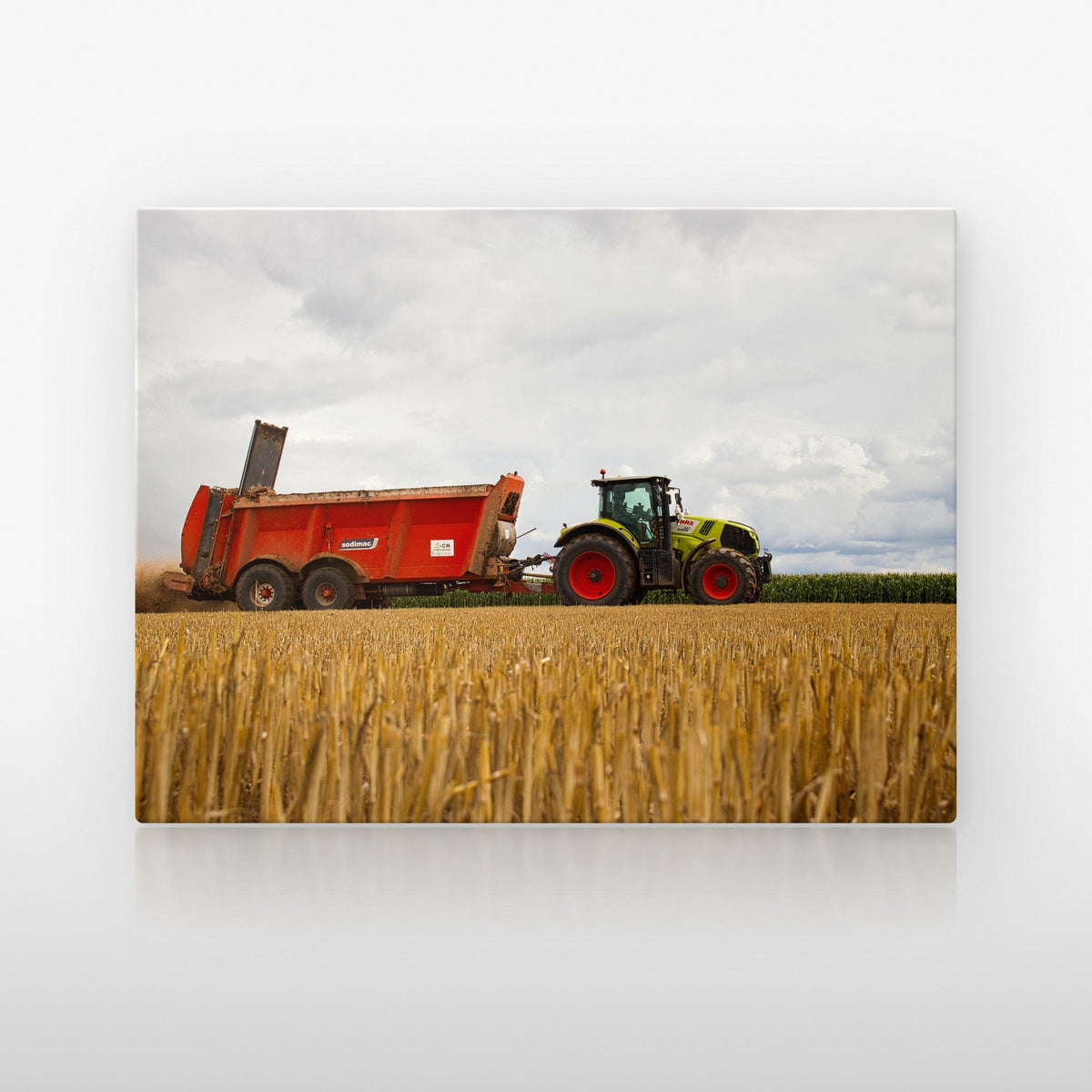 Poster métallique Wypix — plaque sur fond neutre