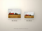 Poster métallique Wypix — formats 40x30 et 30x20 cm comparés