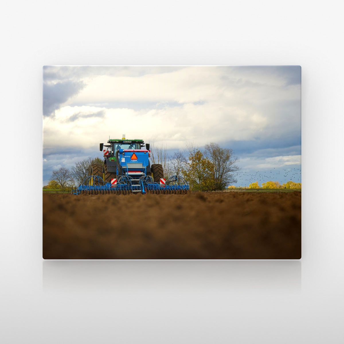 Poster métallique Wypix — plaque sur fond neutre