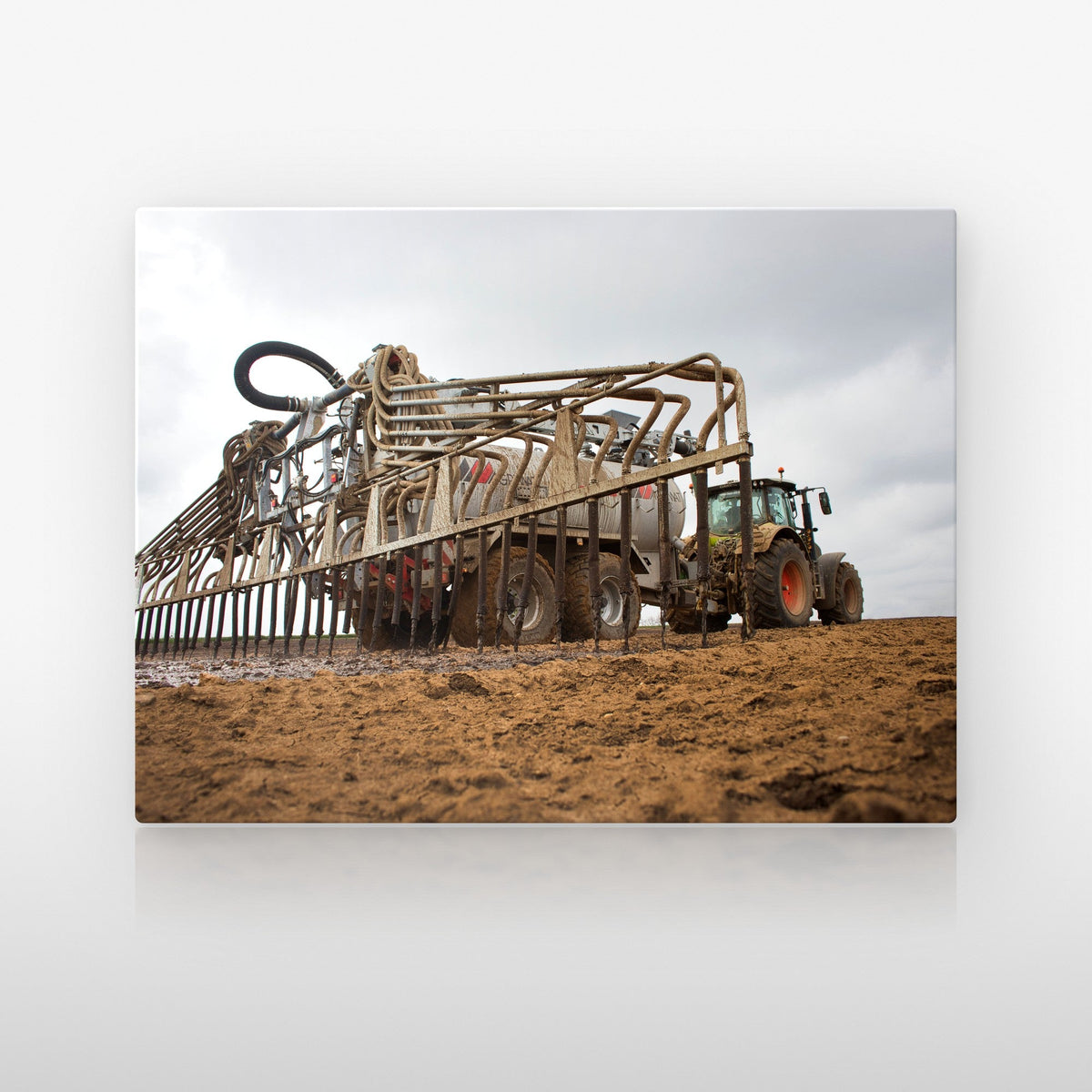 Poster métallique Wypix — plaque sur fond neutre