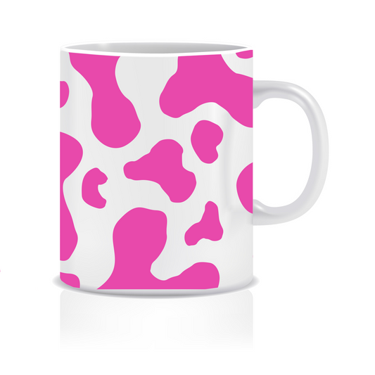 Pink Cow Mug